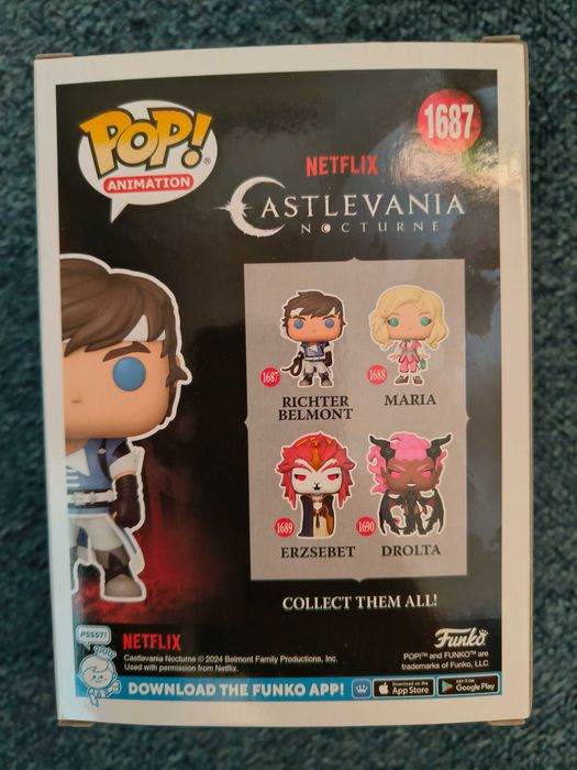 Funko pop Richter Belmont 1687