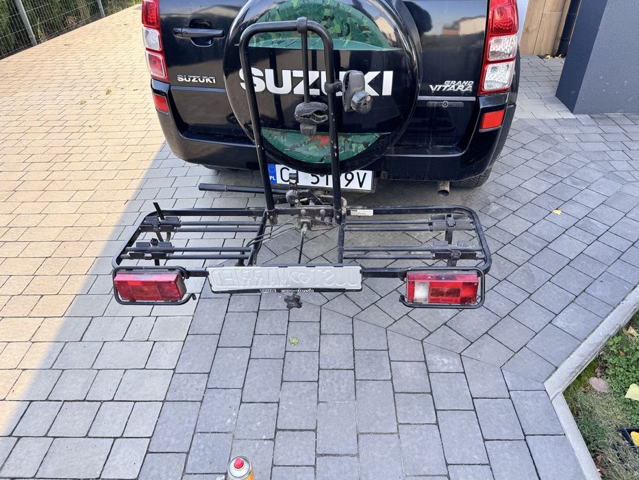 bagażnik rowerowy Thule, na dwa rowery solidny