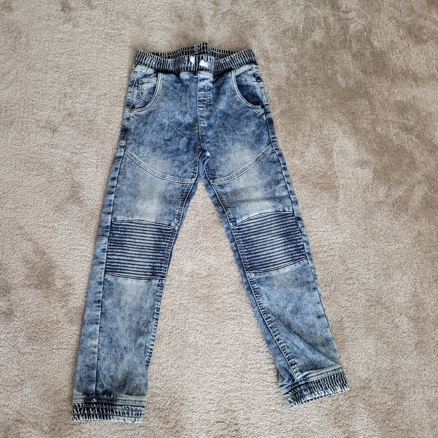 Spodnie jogerry jeansowe rozmiar 146