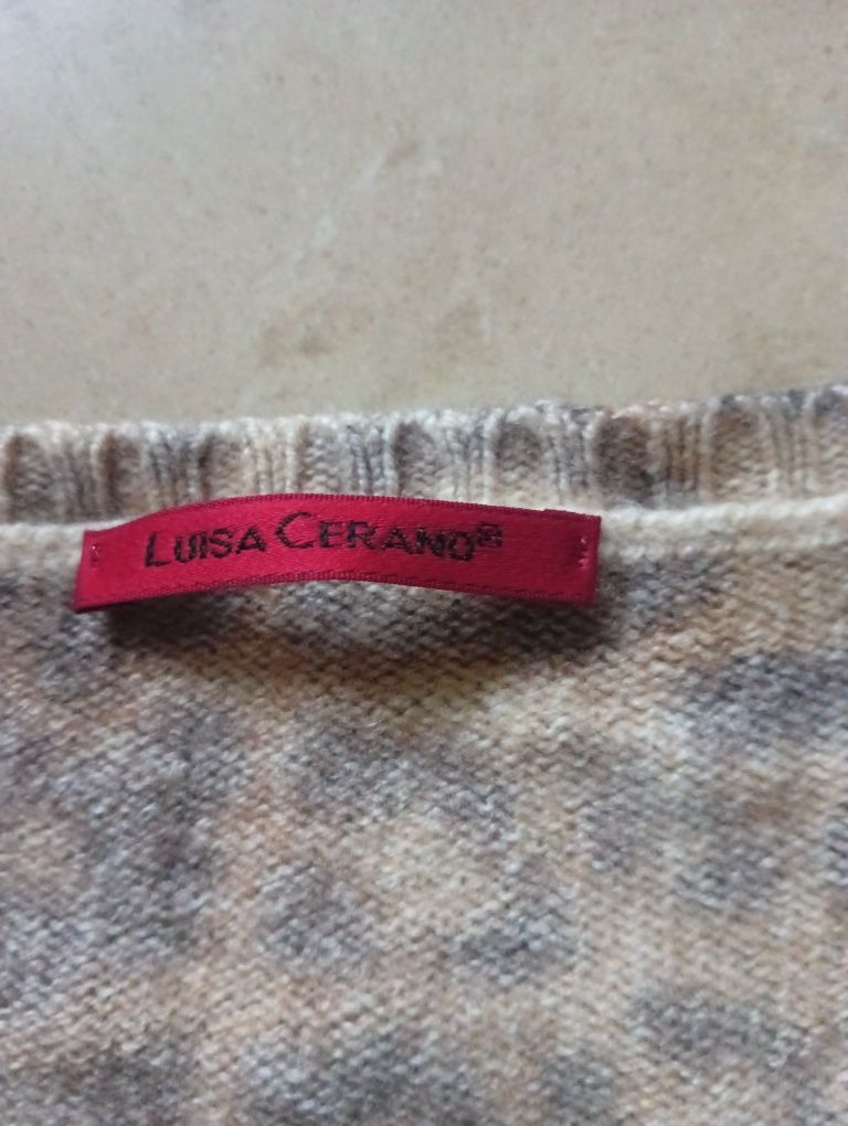Komplet golf i sweterek Luisa Cerano roz S/M