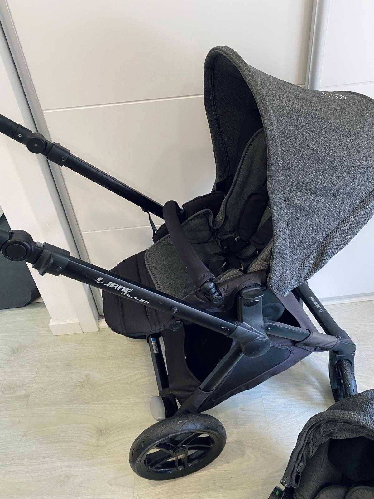 Carrinho Jané Muum Trio+Koos iSize+Alcofa Micro–Excelente Estado