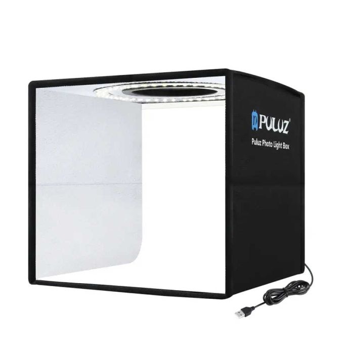 Лайтбокс 25см з кільцевої лампою Puluz PU5025B