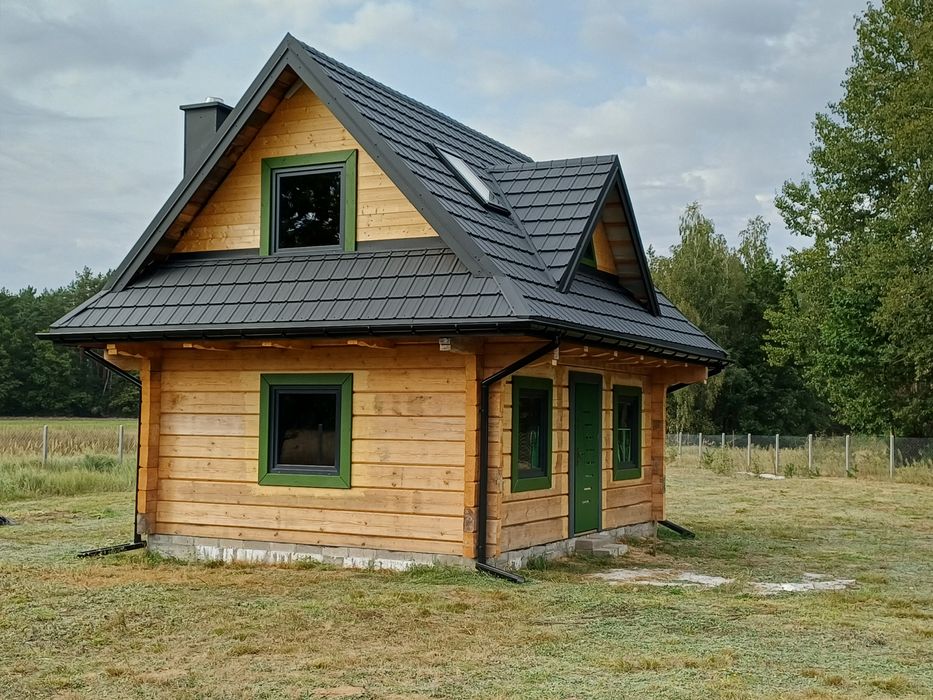 Sprzedam nowo wybudowany  Dom z bala świerkowego