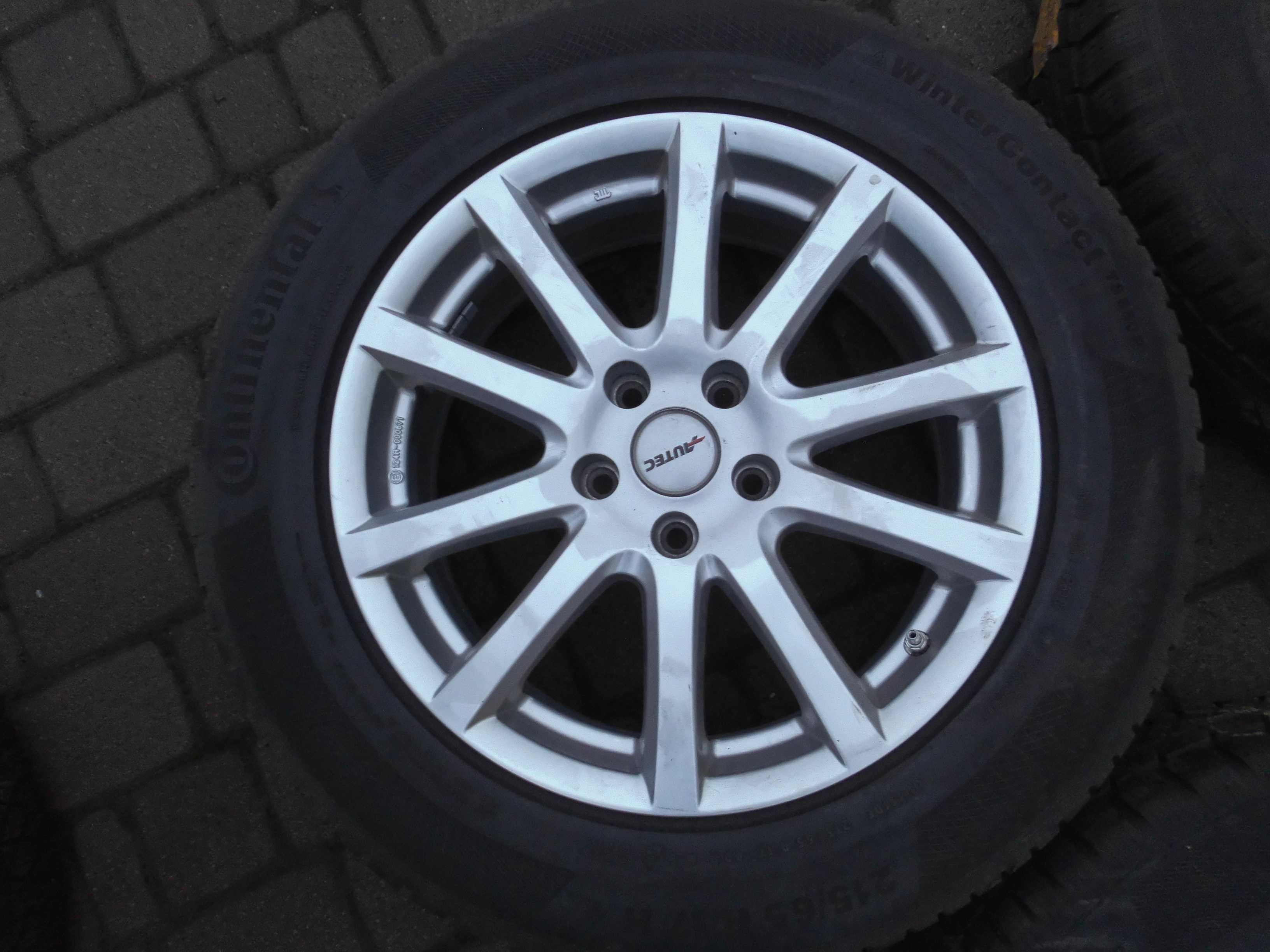 Колеса в сборе R17 5x112 Резина зимняя 215/65 R17 Continental