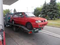 Polonez Caro Plus,1,6 GLI,wspoma,czerwony,na części