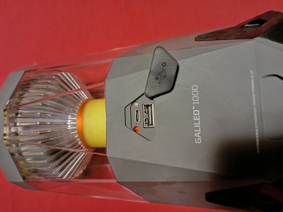 Кемпинговый фонарь Nebo Galileo 1000 люмен Серый.