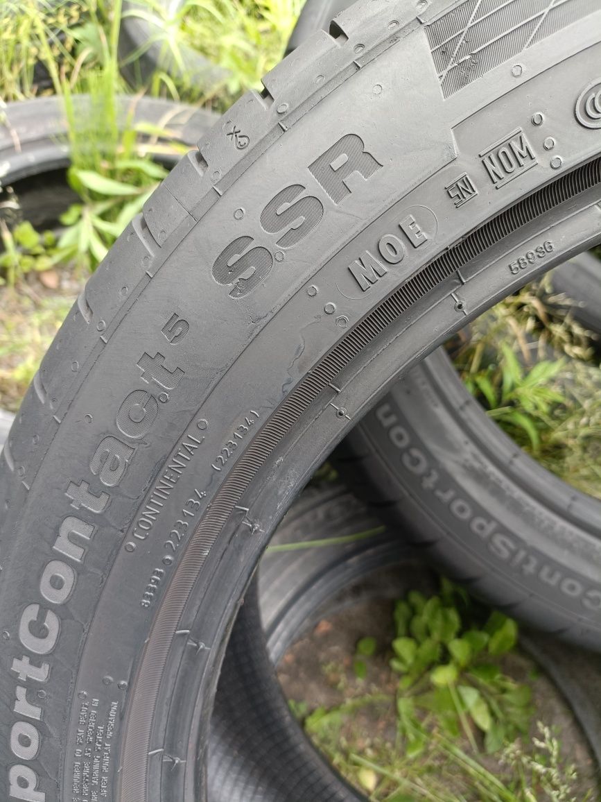 235/45R19 Continental ContiSportContact 5 SSR MOE z 2019r 6.6mm Faktur