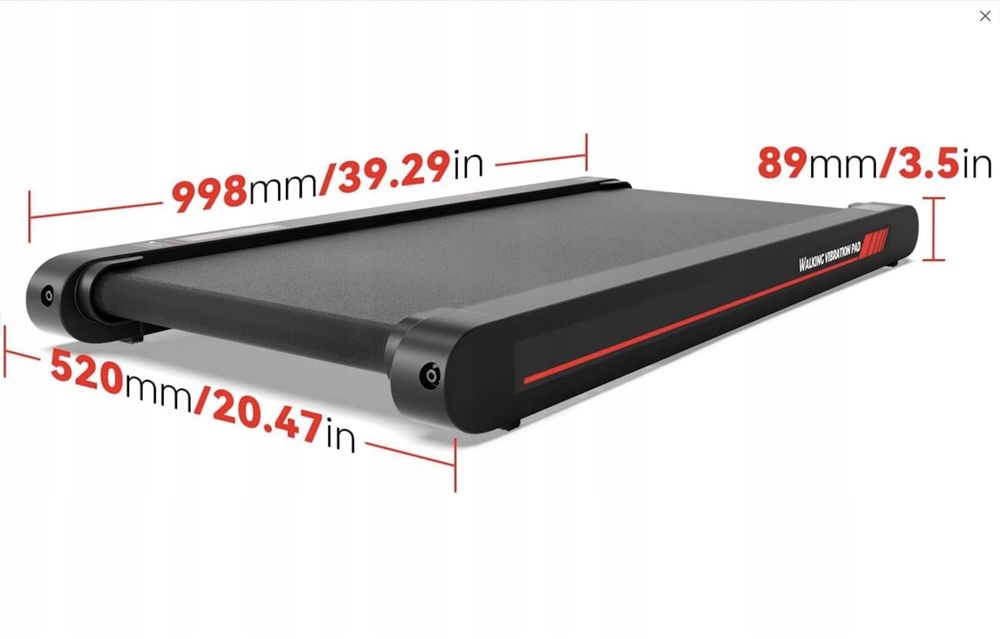 Sperax Walking Vibration Pad 3w1 bieżnia i platforma wibracyjna