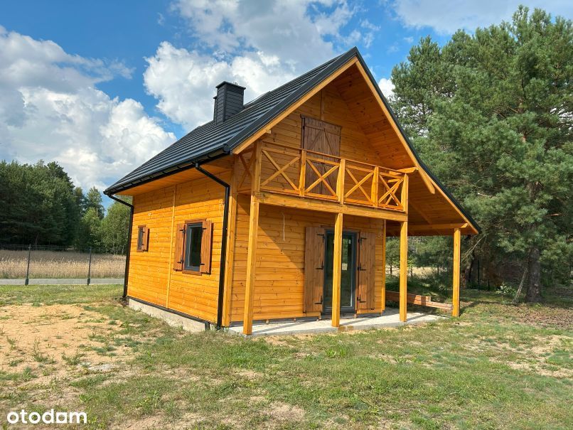 Całoroczny dom rekreacyjny – przy lesie i rzekach | Mazowsze/Podlasie
