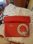 Retro telefon czas PRL