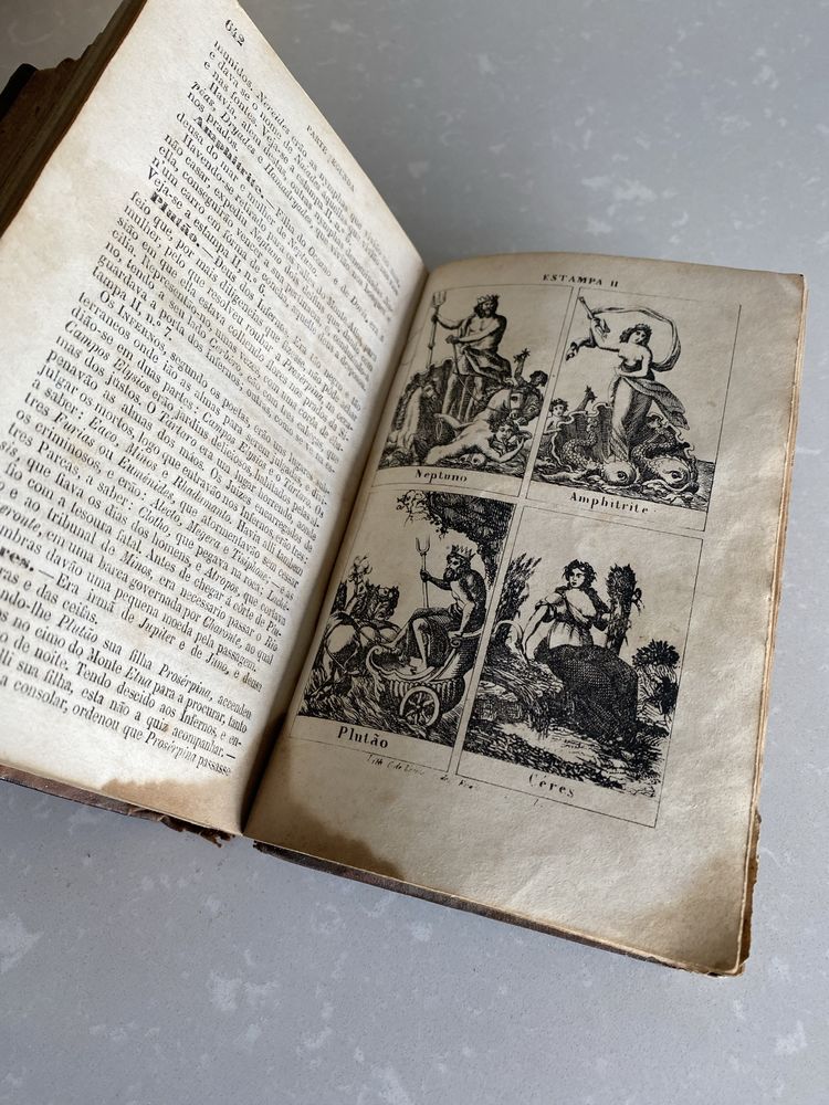 Livro Antigo - Manual Enciclopédico Uso na Instrução Primária - 1874