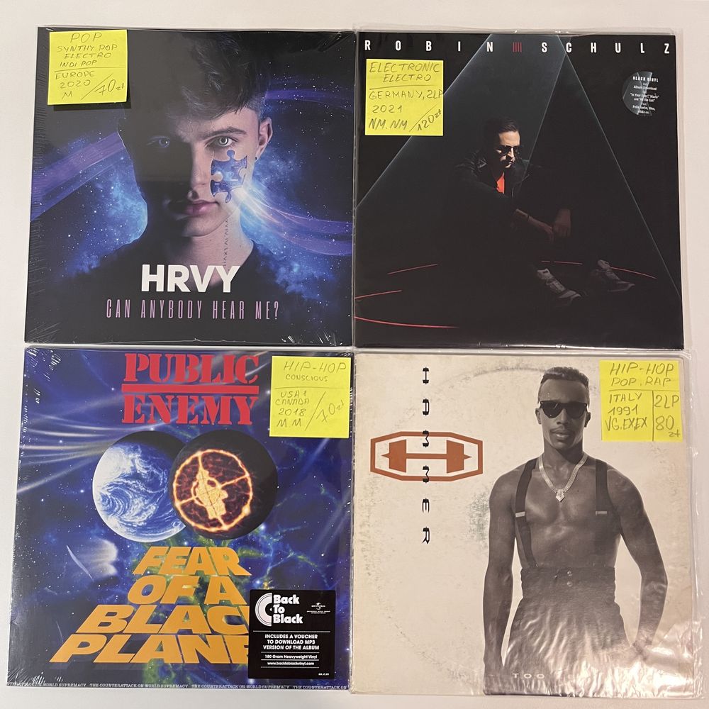 Plyty winilowe LP Rap, Hip-Hop, Electro