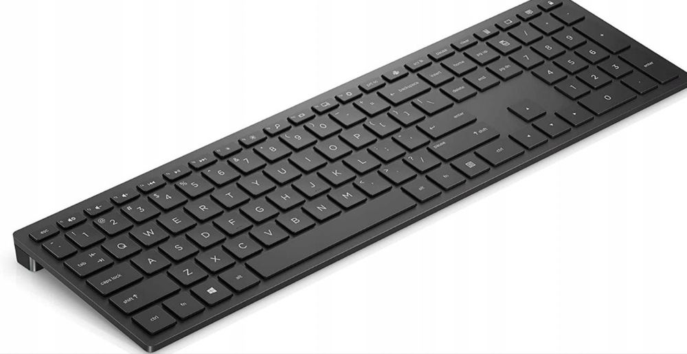 HP Klawiatura bezprzewodowa Pavilion 600, czarna UKŁAD NIEMIECKI