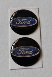 Znaczek z logo Ford 14mm. 2 sztuki.