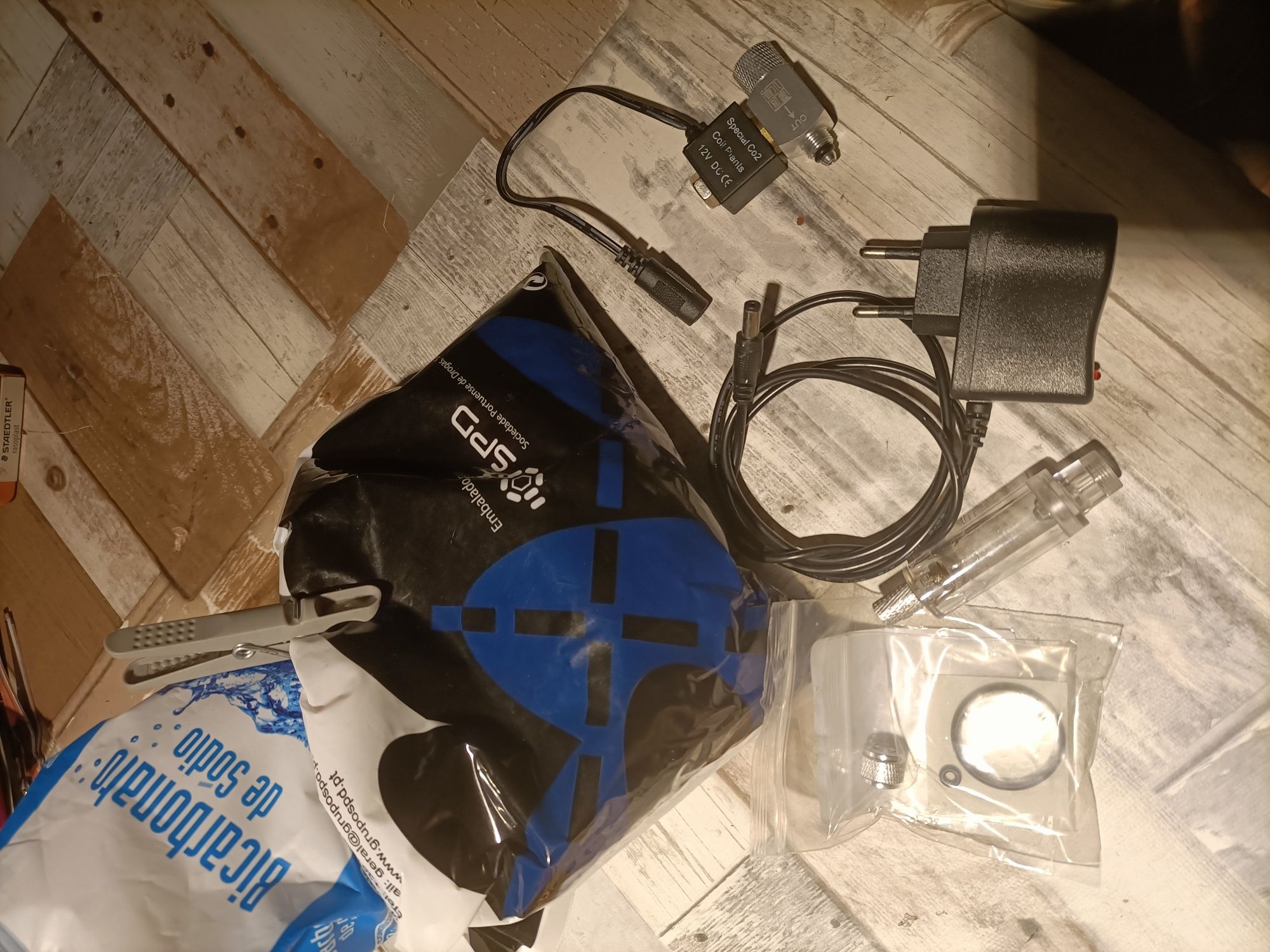 Reator/ botija de co2