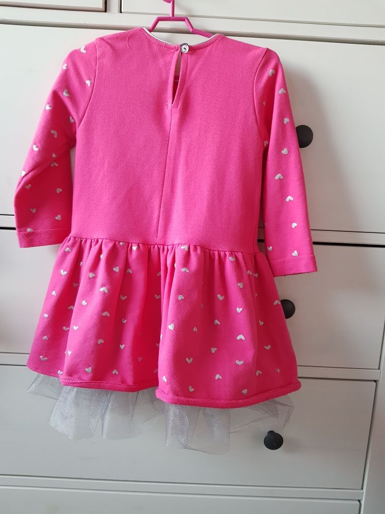 Sukienka yszka Mini Minnie długi rękaw Polski producent rozm.98