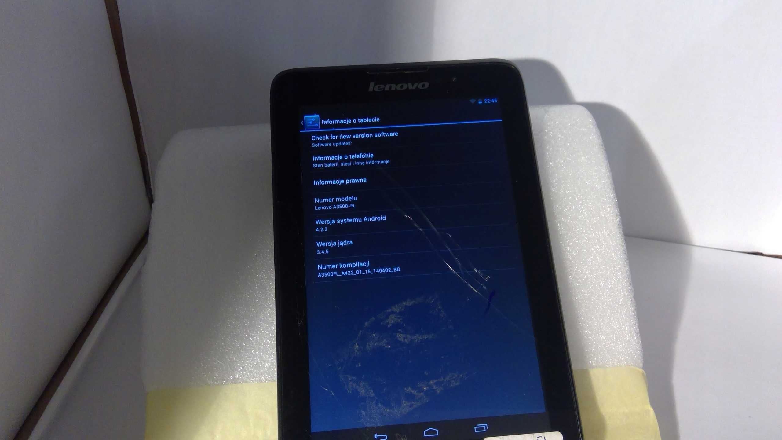 Tablet Lenovo A3500-FL 7" nr1068