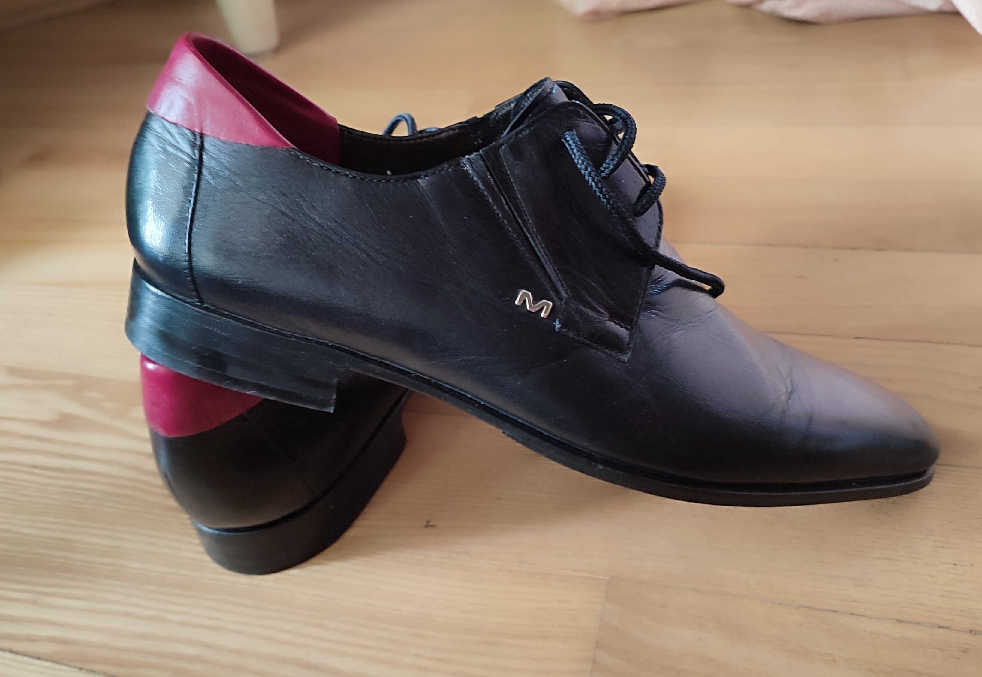 Buty męskie eleganckie włoskie Moreschi