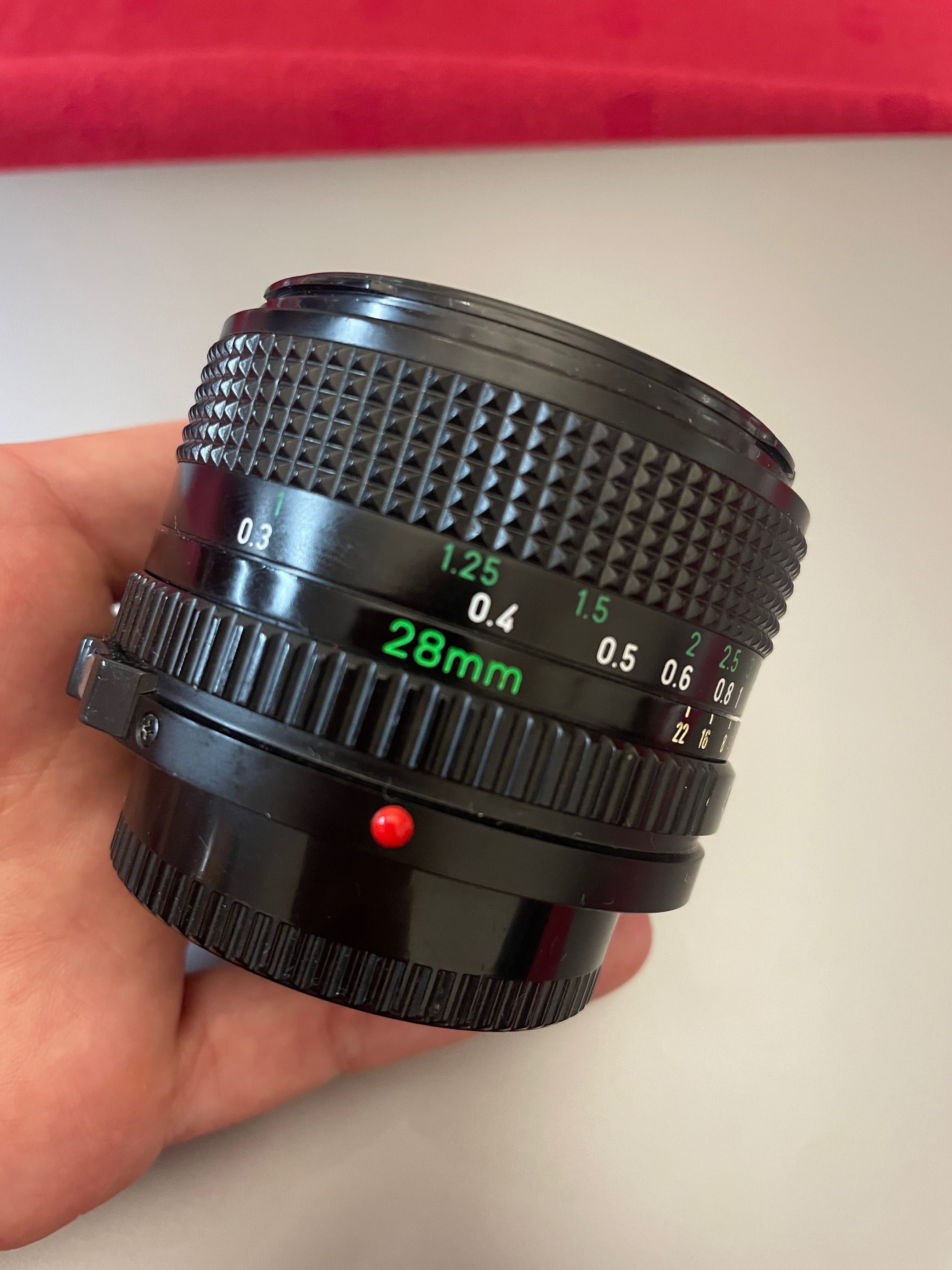 Canon FDn 28mm f2.8