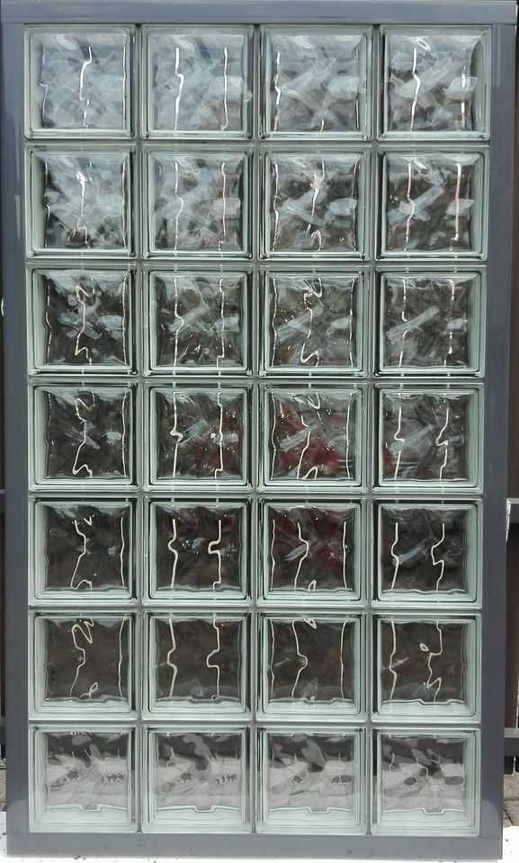 Pustaki szklane Luksfery Cegły szklane Gotowe Okna, Ściany, Prysznice