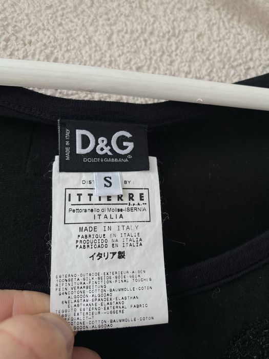Жіноча шовкова футболка Dolce & Gabbana Size S