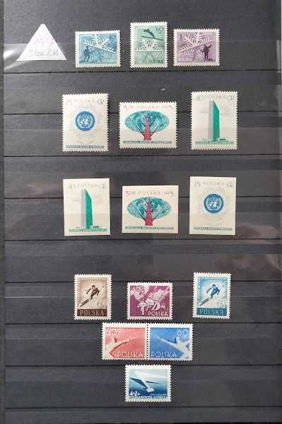 znaczki pocztowe rocznik1957 czysty pełny