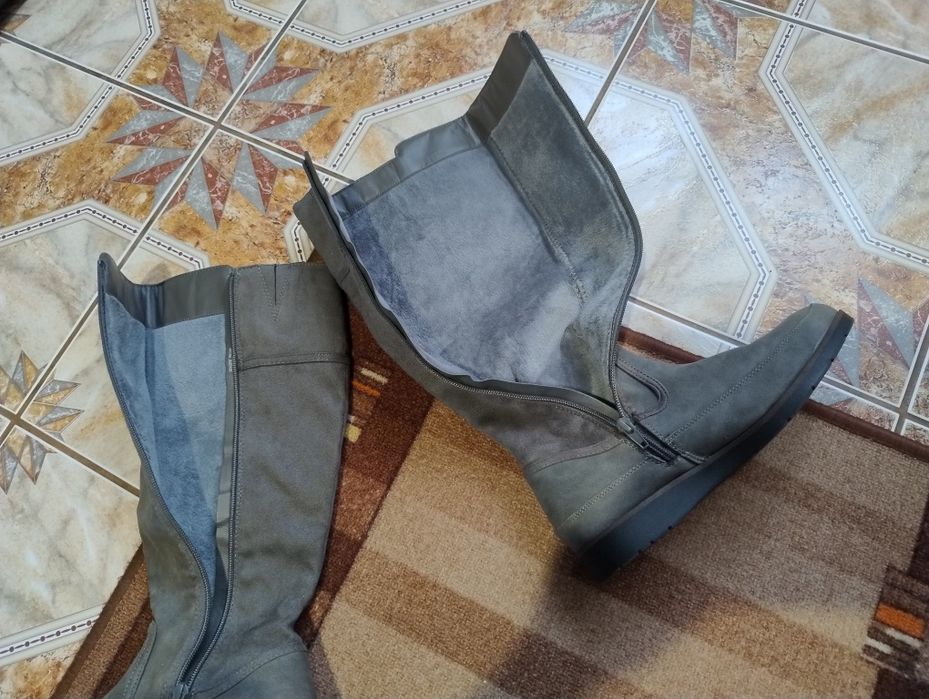 Kozaki damskie 38 kozaki zamszowe