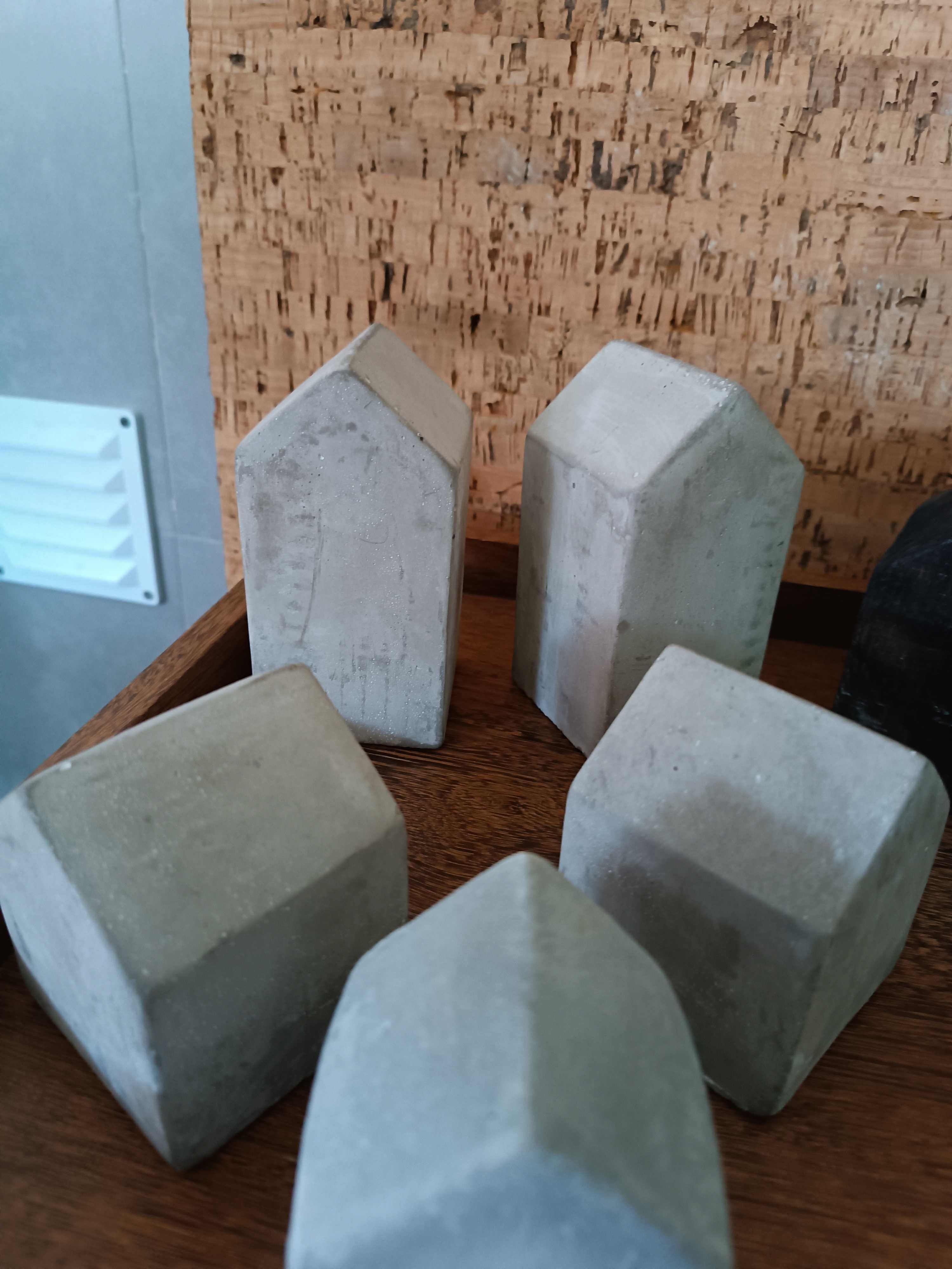 (Promo NATAL) Casinhas de pedra, cimento, madeira