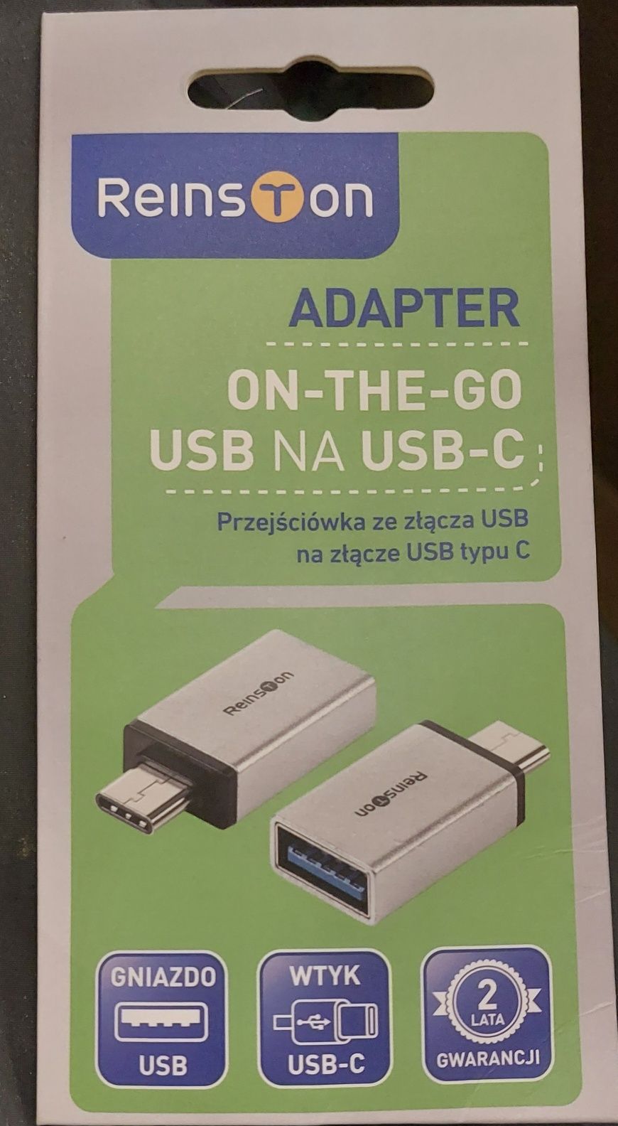 Przejściówka USB na USB-C