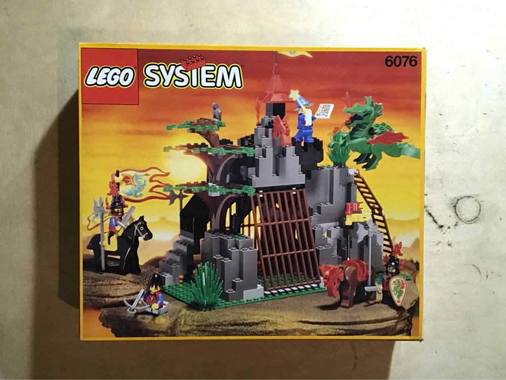 Lego 6076 System pudełko Castle