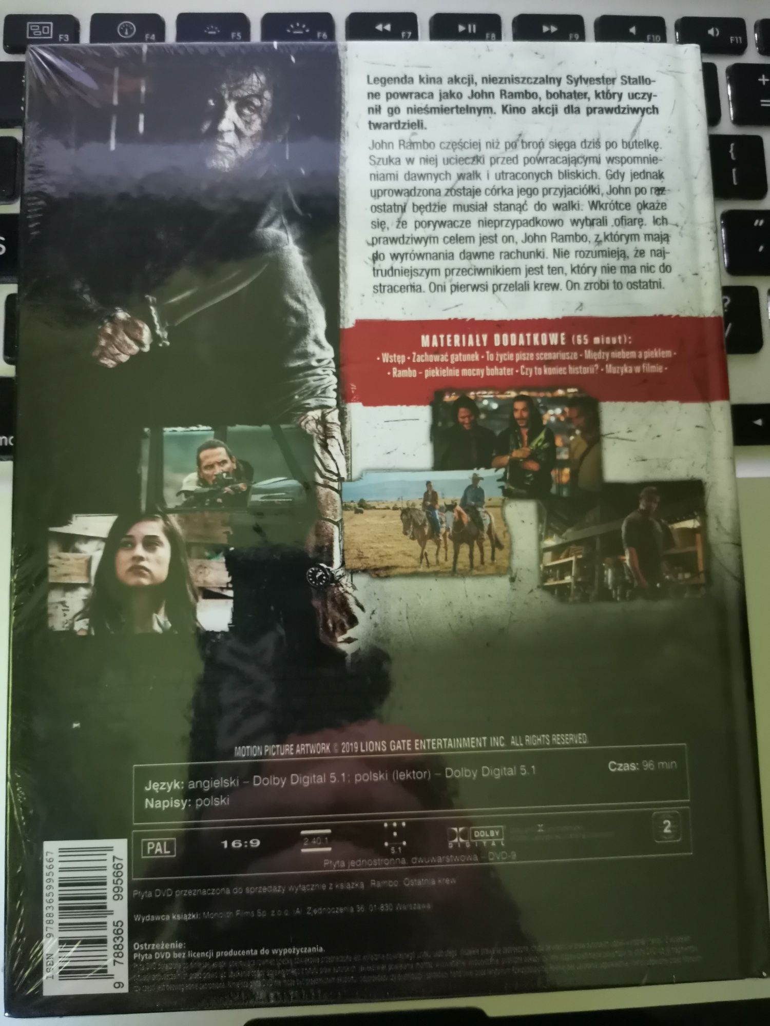 Nowy DVD Rambo Ostatnia krew