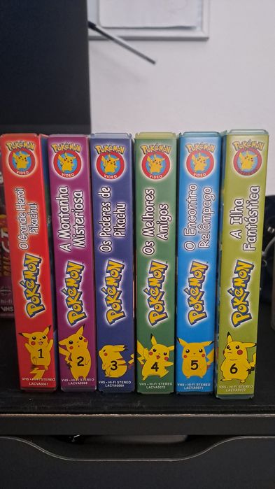 Coleçao Pokemon VHS