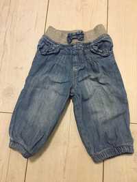 Spodnie jeans rozm. 68/74