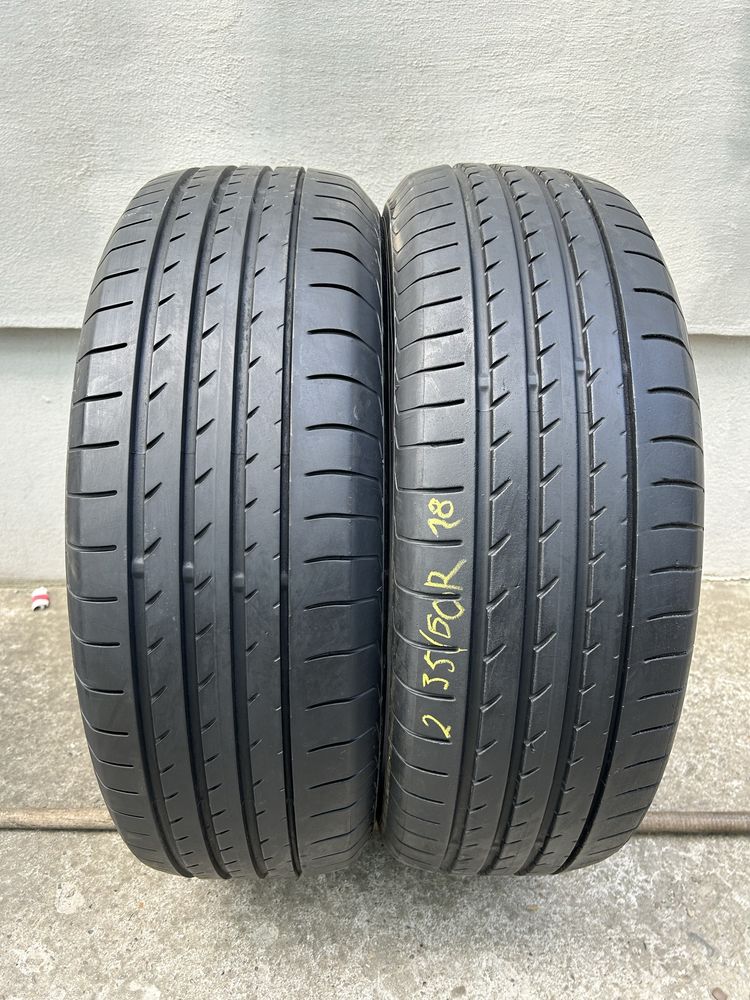 235/60R18 Yokohama Advan Sport V105 6.5mm 2016рік 2шт