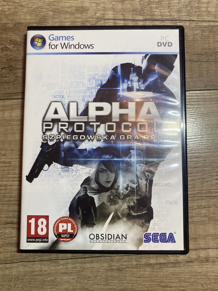 Alpha Protocol Szpiegowska Gra RPG 18+ Wersja Polska