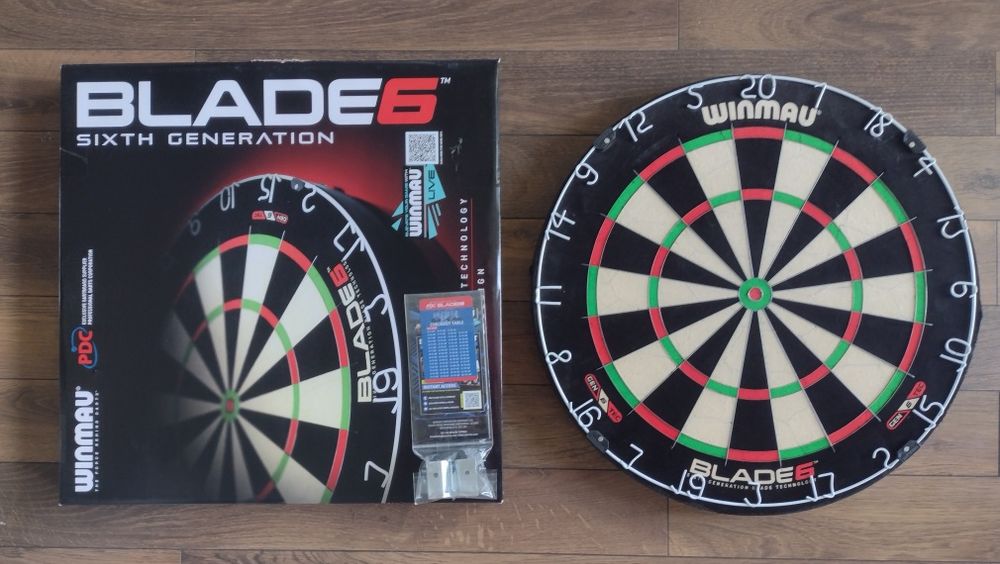 Winmau blade 6 - profesjonalna tarcza sizalowa do gry w darta