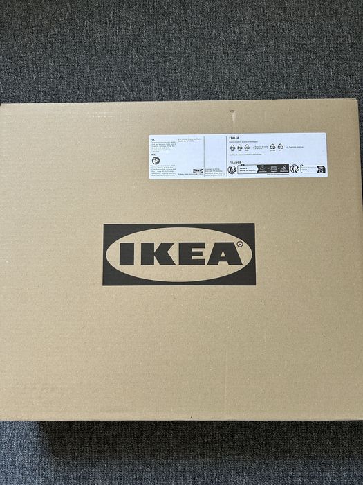 Szafka nocna stolik Malm dąb bejcowany na biało Ikea nowa