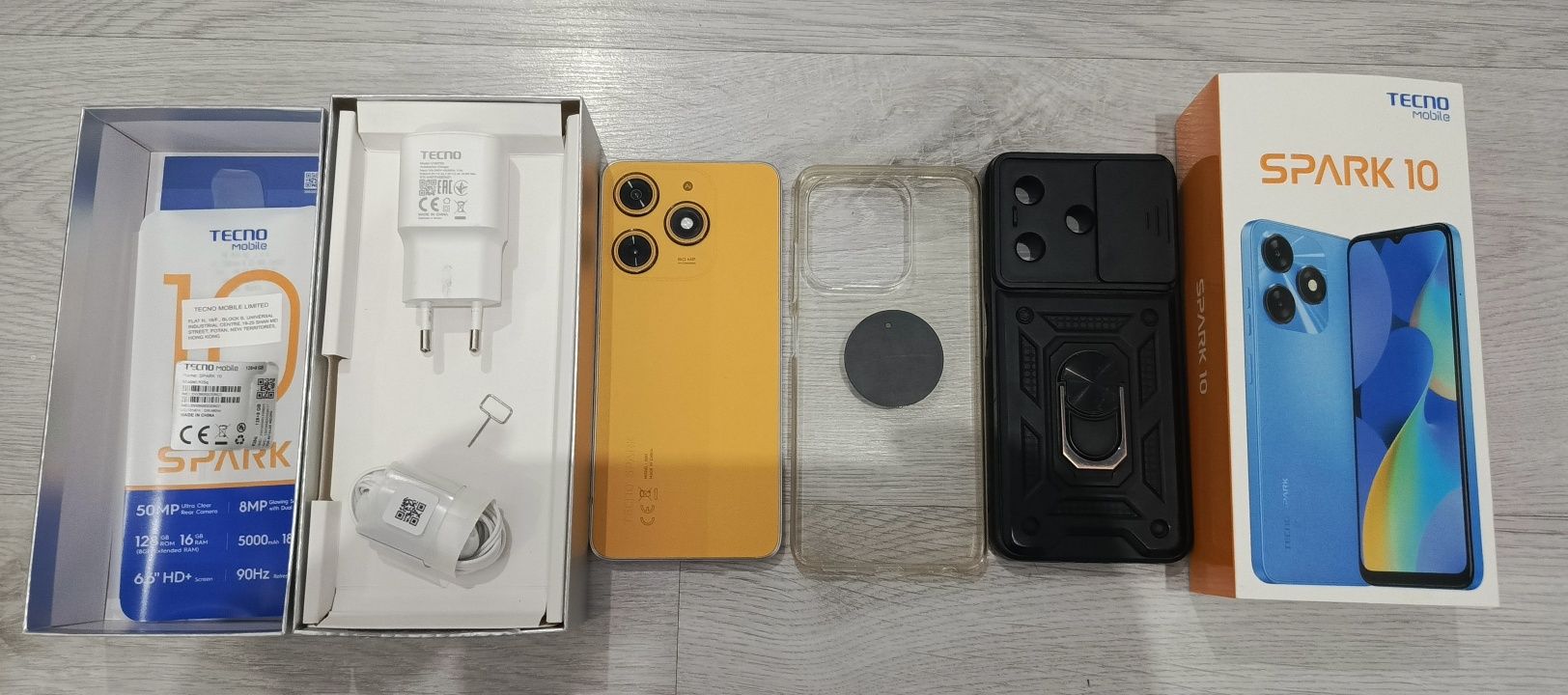 Tecno Spark 10 dual SIM 108 + 8 GB NFC Magic Skin Orange