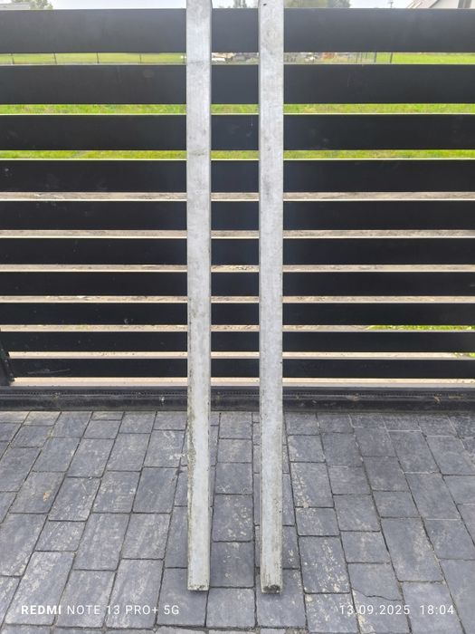 Słupek ogrodzeniowy 60x60 ocynkowany