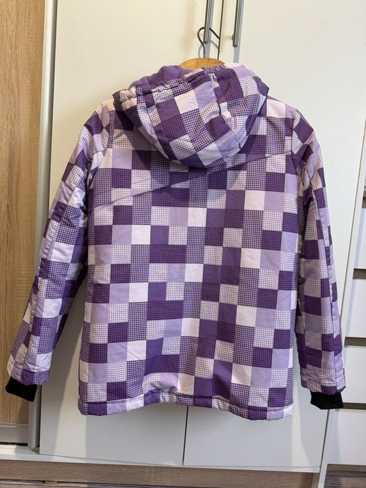 Куртка фіолетова зимова лижна жіноча