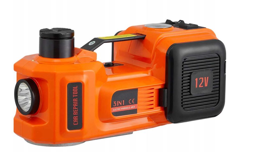 Podnośnik hydrauliczny elektryczny do 5T 155-450mm Kompresor 12V