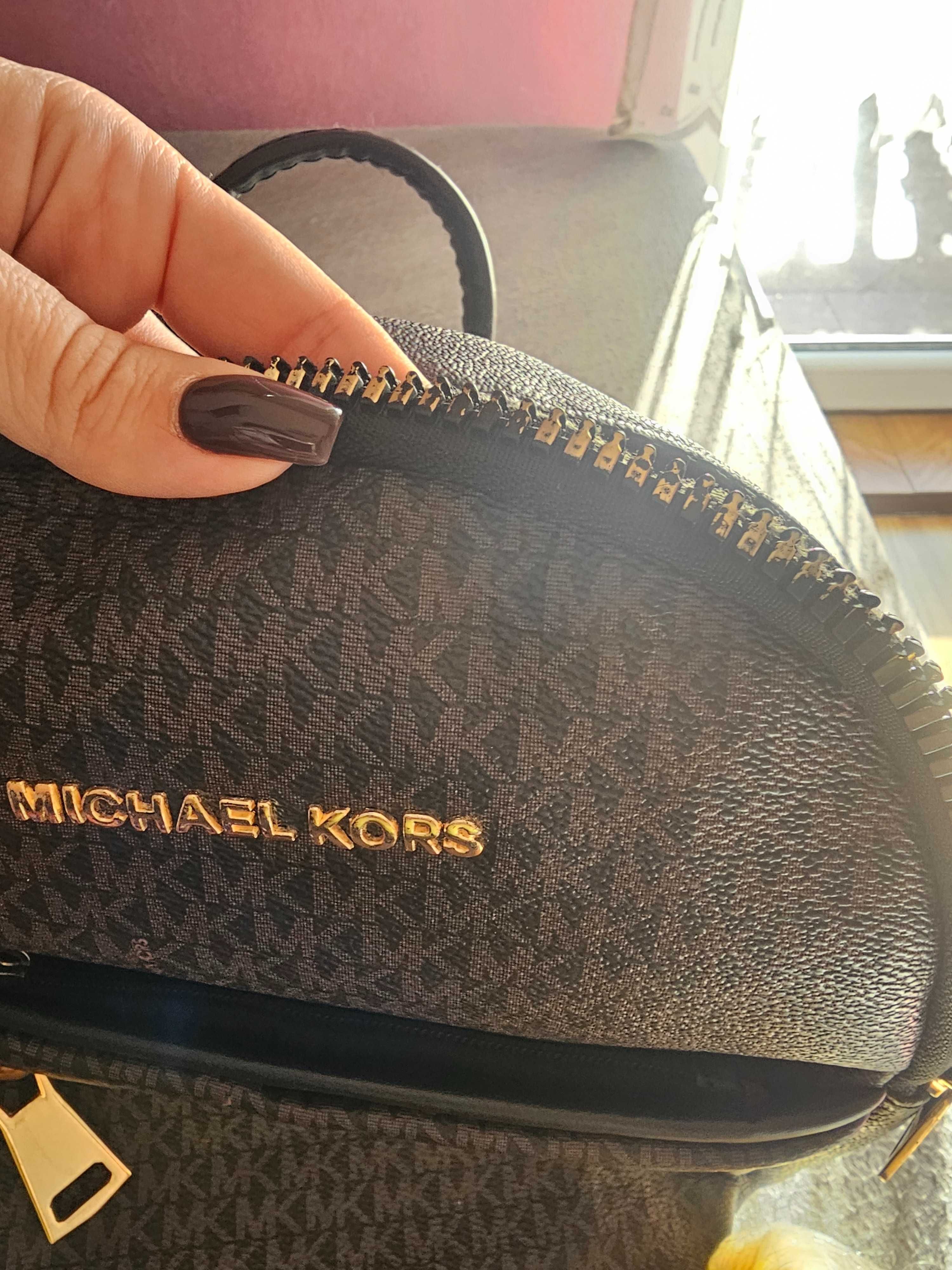 Plecak Brązowy pojemny KORS Michael