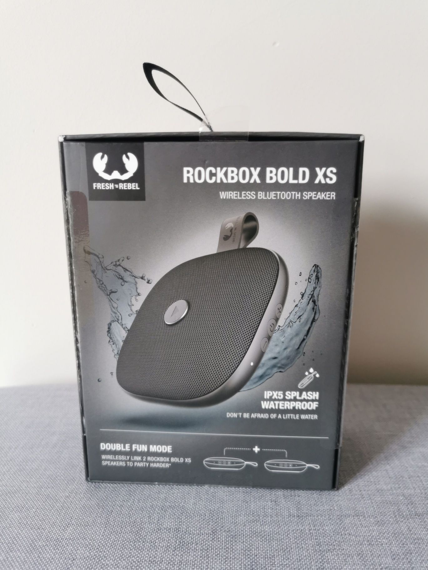 Coluna Bluetooth Rockbox Bold XS a Estrear