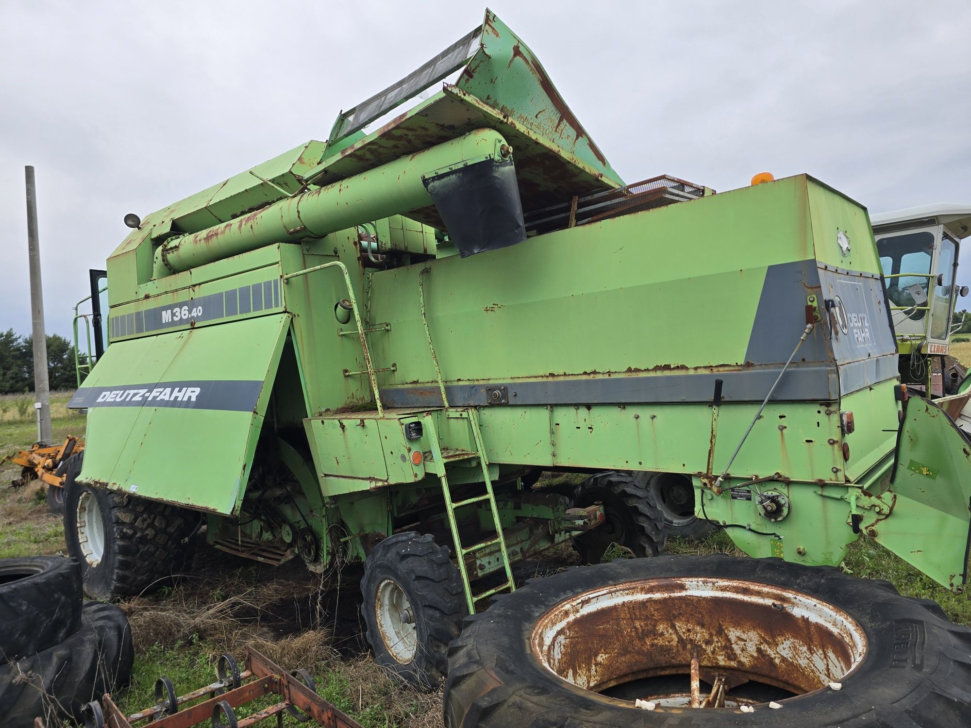 Kombajn Deutz Fahr 36.40 v8 sieczkarnia czesci
