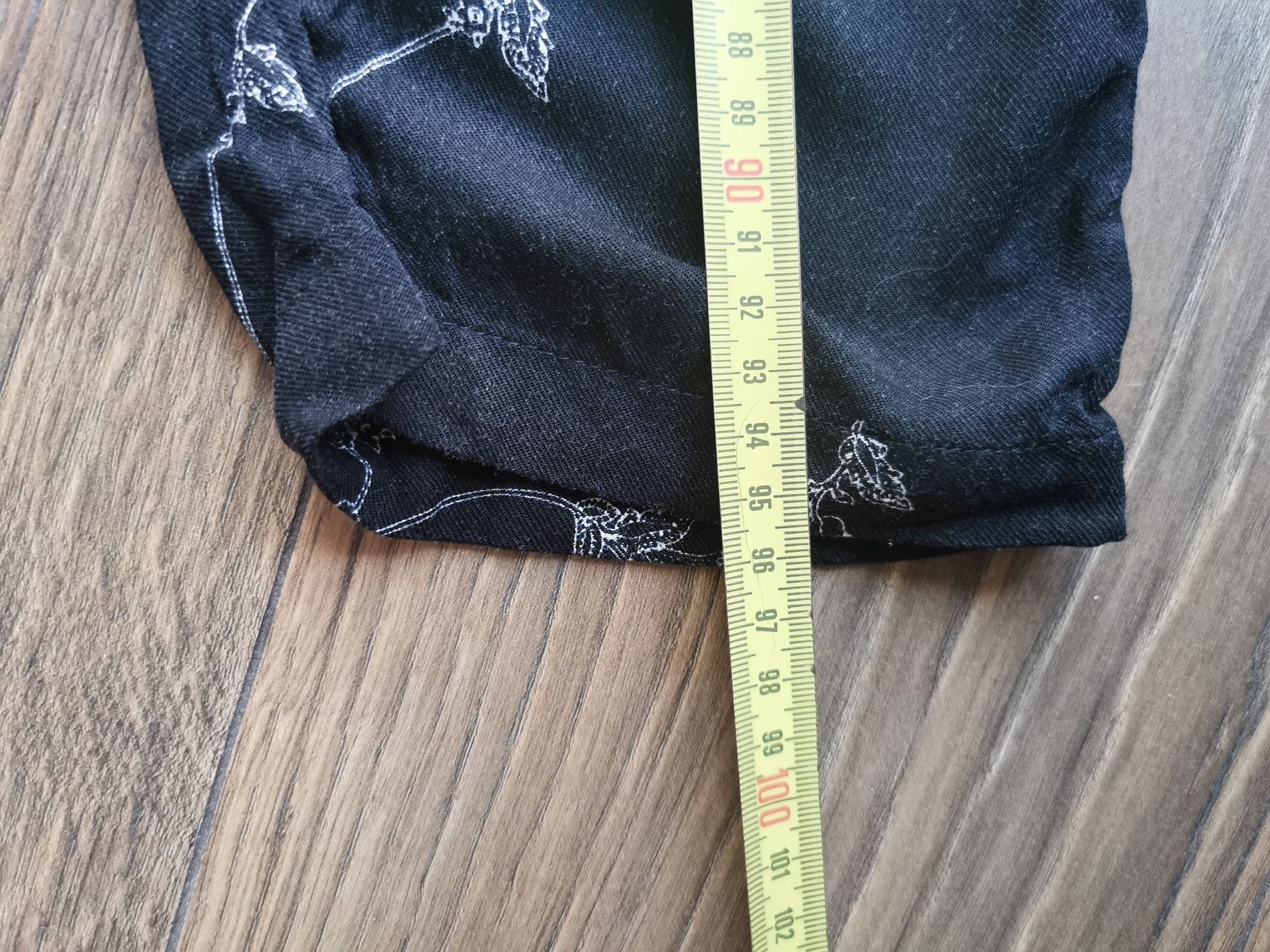 Lekkie spodnie cienkie hamerki alladnynki przewiewne M 38