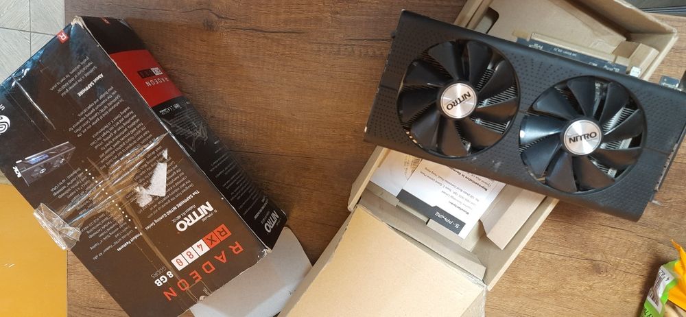 Sapphire rx 480 8gb видеокарта без коробки