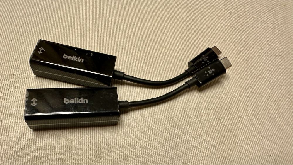 Belkin - перехідник USB-C до Ethernet, новий, дві штуки в наявності