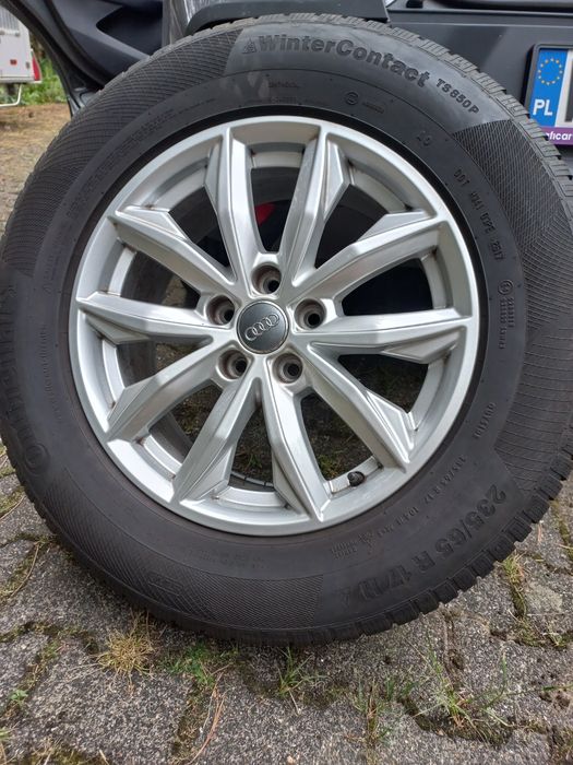 Koła aluminiowe wraz z oponami