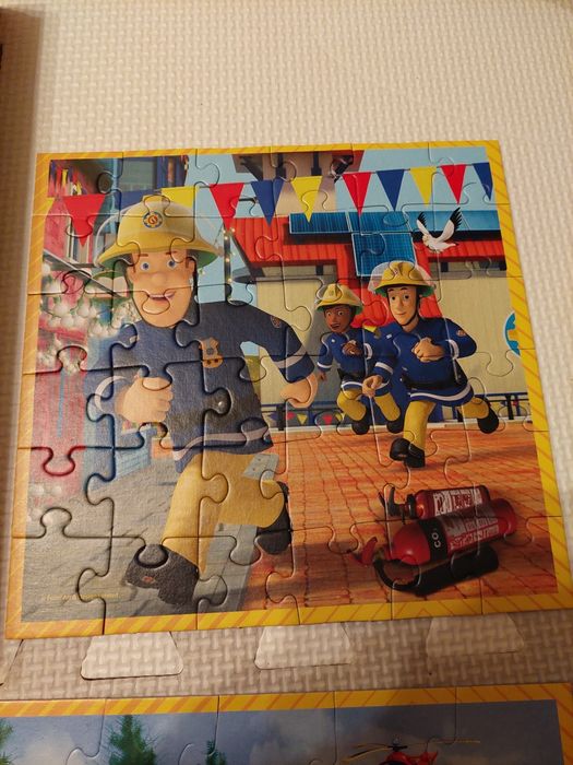 Puzzle 3w1 Strażak Sam 3+ fireman Trefl