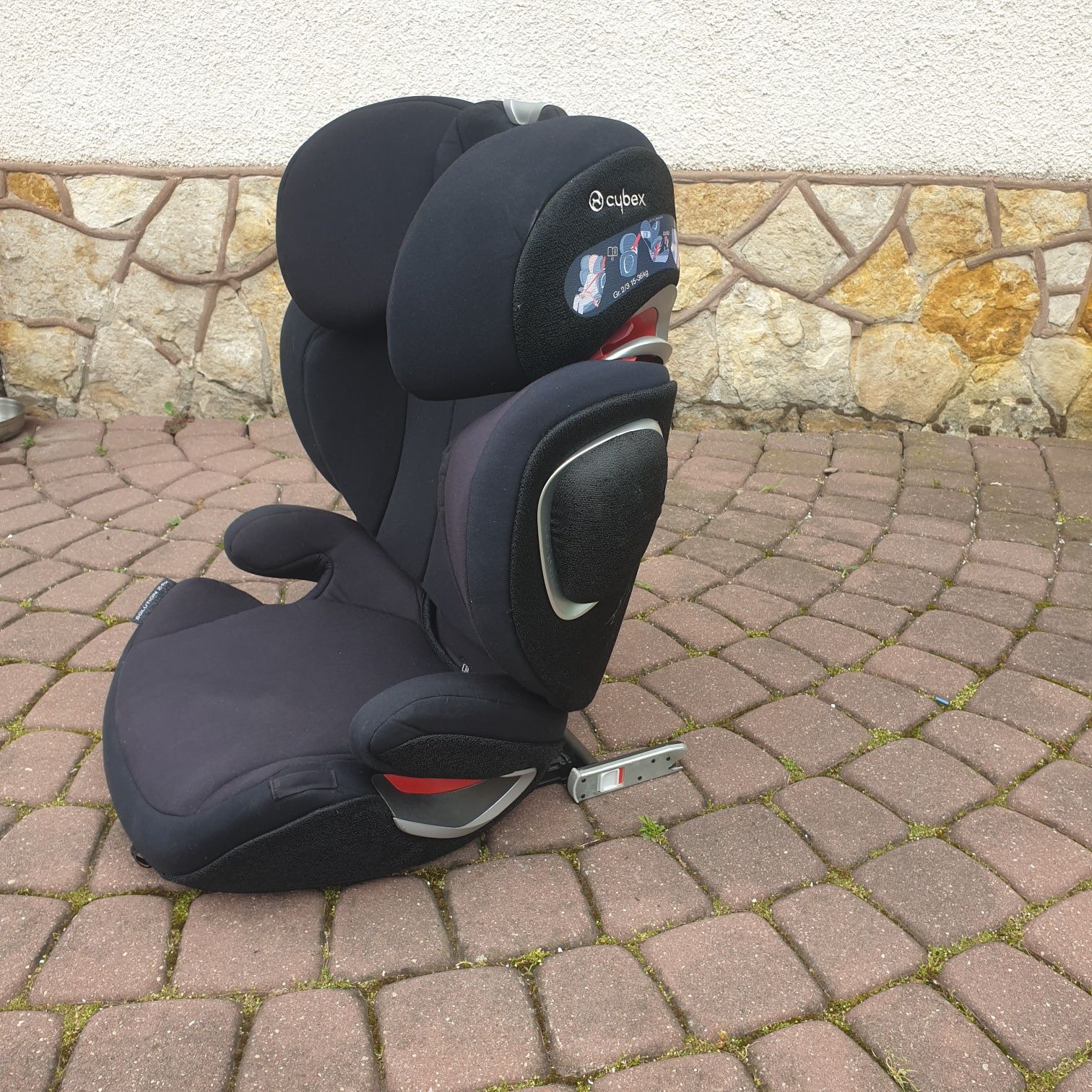 Cybex Solution Z-Fix Black Fotelik Samochodowy 15-36kg Isofix